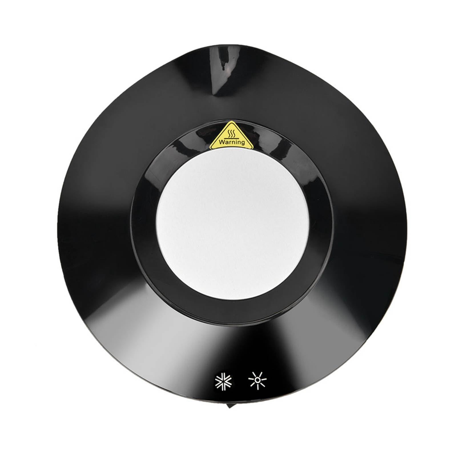 Calentador y Enfriador de Bebidas USB C Enfriador de Bebidas USB Abs USB Power Office Hogar Frío Caliente Posavasos de Doble Propósito Taza de café Alfombrilla Aislada (Negro) (Negro)
