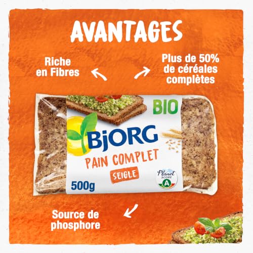 Pain Bio De Seigle Bjorg Le Paquet De - vue 2