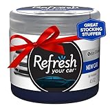 Refresh Your Car Can/Hidden Air Freshener, Stocking Stuffers, (New Car Scent, 1 Pack)