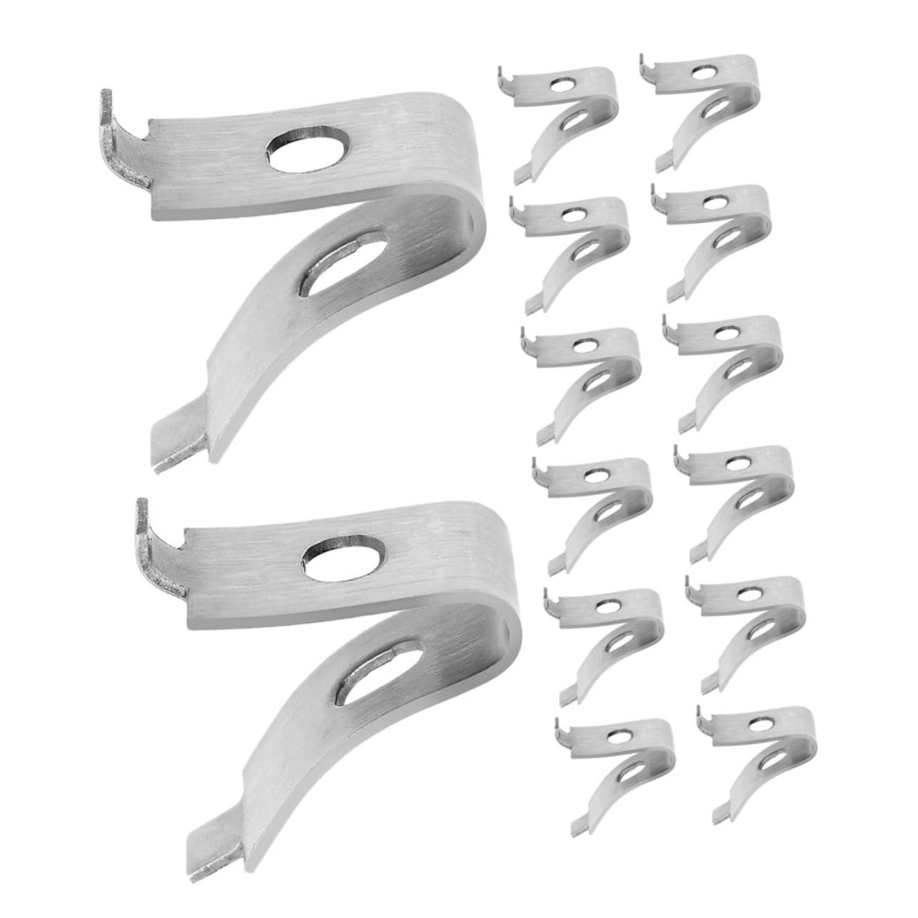 ARTIBETTER 20pcs Stainless Steel Shelf Support Pegs Clips Durable Pilaster Supports for Cabinet Shelving Systems for DIY Kitchen Pantry and Closet Glass Shelves