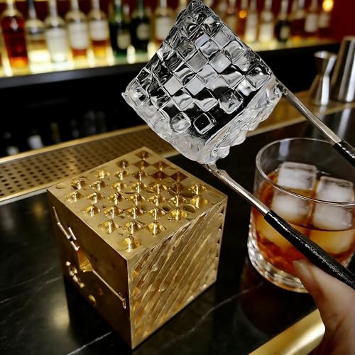 Sello de Hielo Personalizable para Cócteles y Whisky miniatura 1