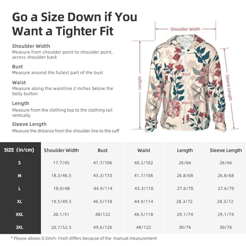 Veste à capuche légère contre le vent veste zippée à poches fleurs - 2