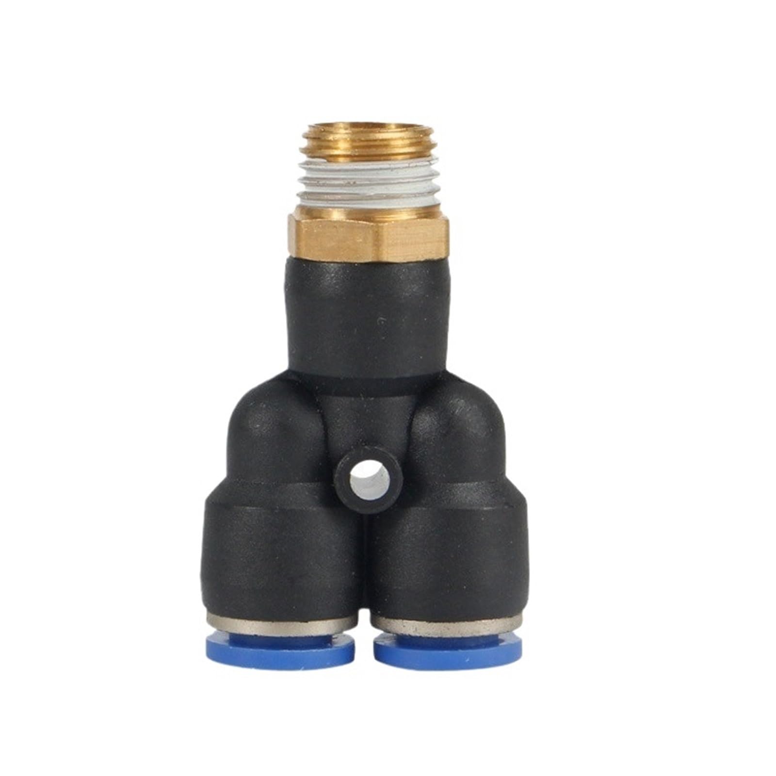 1 connettore pneumatico per aria PX 4 mm, 6 mm, 8 mm, filettatura M5 0,3 cm 1/4 3/8 1/2", raccordi dritti per tubi rapidi (6-m5 (6 mm-M5)