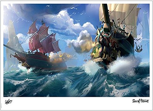 Iron Gut Publishing Impression Mer des voleurs 42 x 30 cm