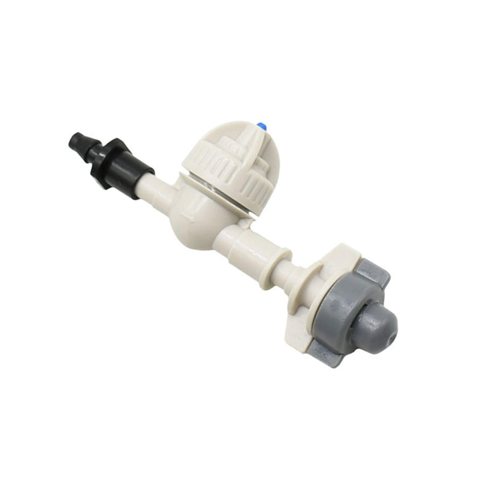 Buse d'atomisation de serre 1/4 pouce anti-goutte avec connecteur cannelé lot de 10