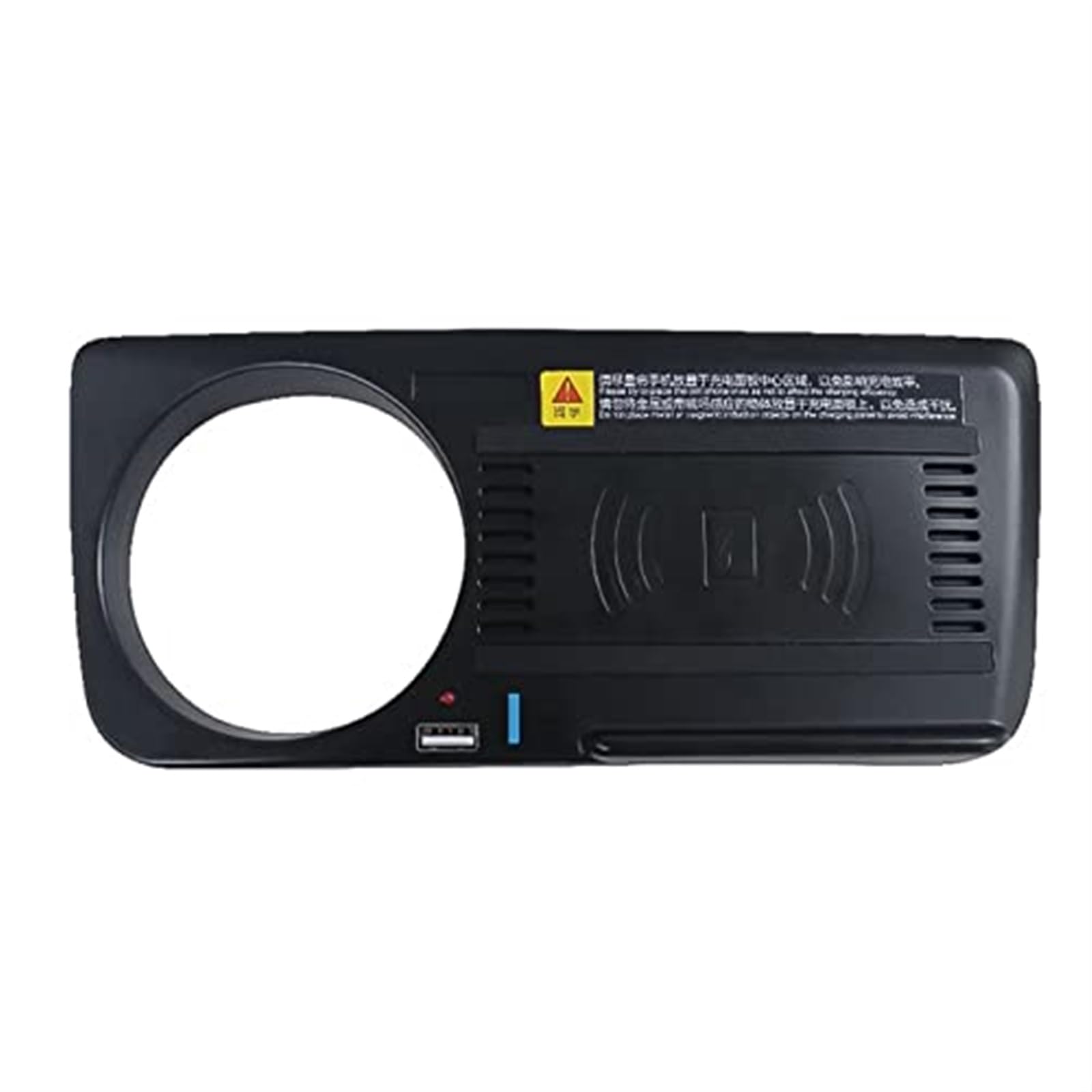 Dla, serii 5 F10 F18 2011-2017 samochód 15W telefon komórkowy bezprzewodowa ładowarka QI sterowanie centralne zapalniczka akcesoria USB Bezprzewodowa ładowarka samochodowa