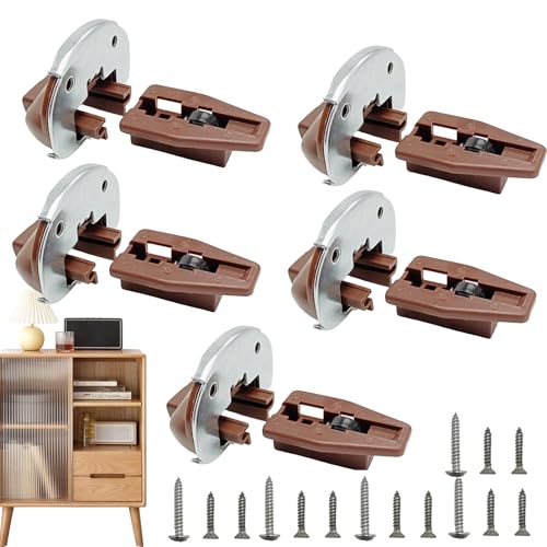 Kit de guía de cajón, guías de riel de cajones, piezas de repuesto para cajones que no sean de cabina, mesa de buffet, armarios de cocina retro