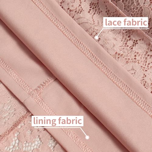Image of COOAN Wedding Guest Cocktail & Formal Dresses for Women - Lace Sequin Dress