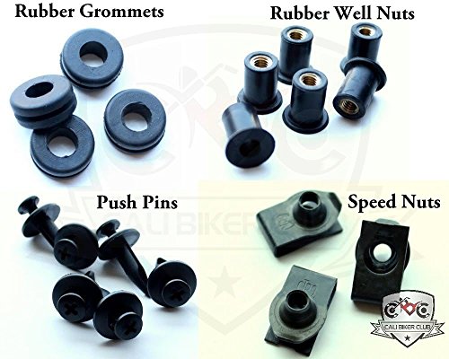 Suzuki GSX-R1000 03-04 Motorcycle Fairing Bolt Kit, Complete Screws kit GSXR 1000 2003-2004