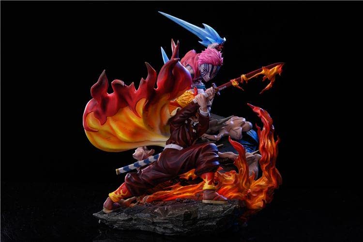 Amazon.co.jp: 1 煉獄杏寿郎 猗窩座 フィギュア ガレージキット GK