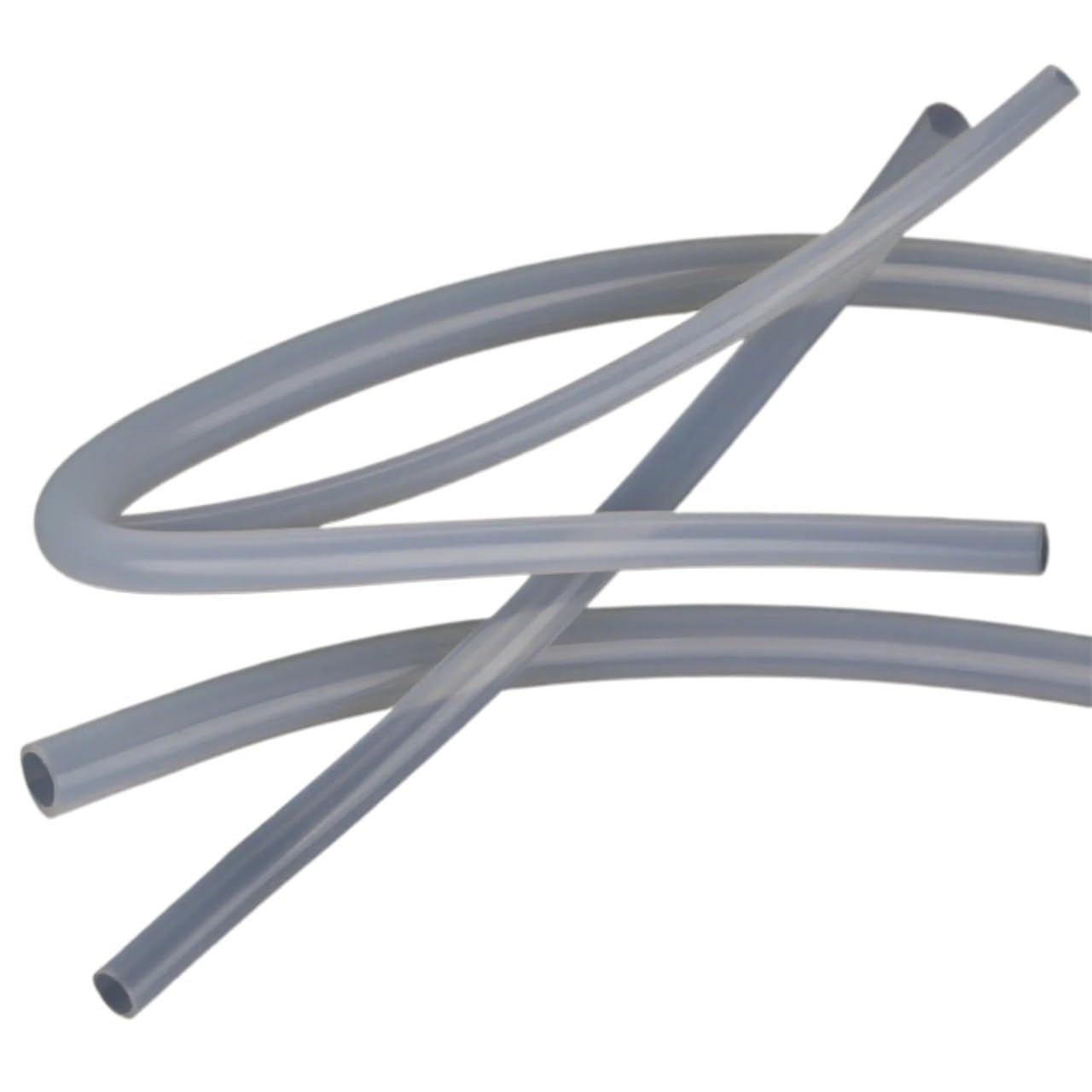 Tubo in gomma siliconica Tubo flessibile Diametro morbido Flessibile for uso alimentare Acquario Pompa peristaltica trasparente 4mm-30mm Esterno(15 Meter,ID 8mm X OD 12mm)