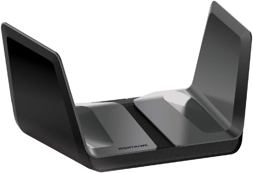 NG-RAX80-100EUS Nighthawk AX8 Wi-Fi 6 Next-Gen Router, AX6000 Up to 6 Gbps, Ideal for Medium to Large Smart Homes (RAX80), Multicolor, AX6000 (8-Stream)