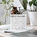 Recovery Gift for Women Men, Sobriety Gift for Dad Mom Son, AA NA Alcoholics Anonymous Gift Addiction Recovery Narcotics Anonymous Gift, One Day at a Time