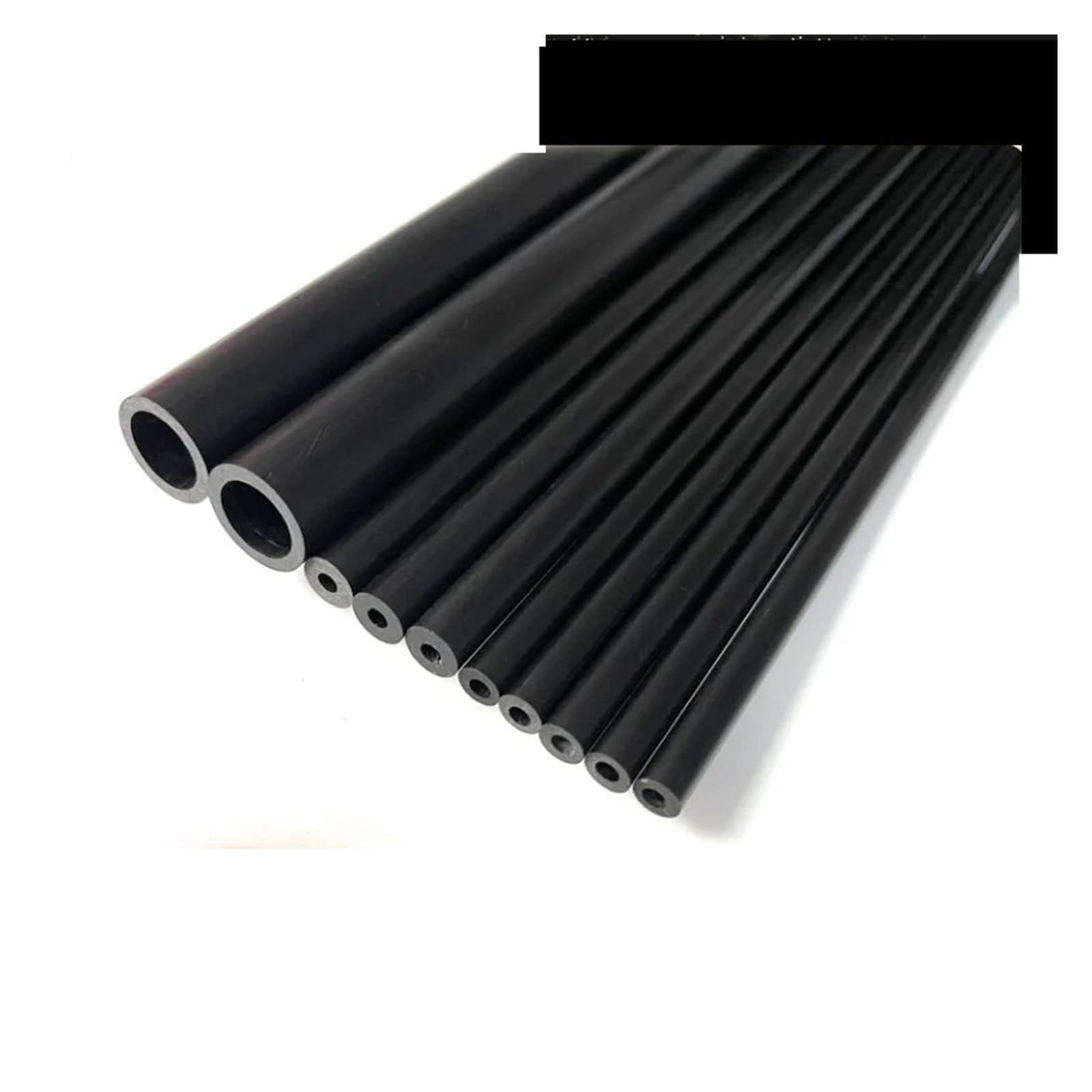 1000MM długość rurki z włókna węglowego Rc wózek samochodowy Fpv Drone Model samolotu latawiec wsporniki akcesoria(8x5x1000mm 5pcs)