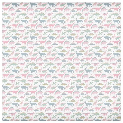 Image of Stephen Joseph, Muslin Swaddle Blanket for Baby Girls and Boys, Newborn Receiving Blanket for Swaddling, 100% Cotton Baby Swaddle Wrap, Receiving Swaddle Wrap, 47 x 47 inches, Pink Dino