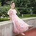 Flower Girls Dress Tulle Pink Sequin Butterfly Flutter Sleeve Party Size 8