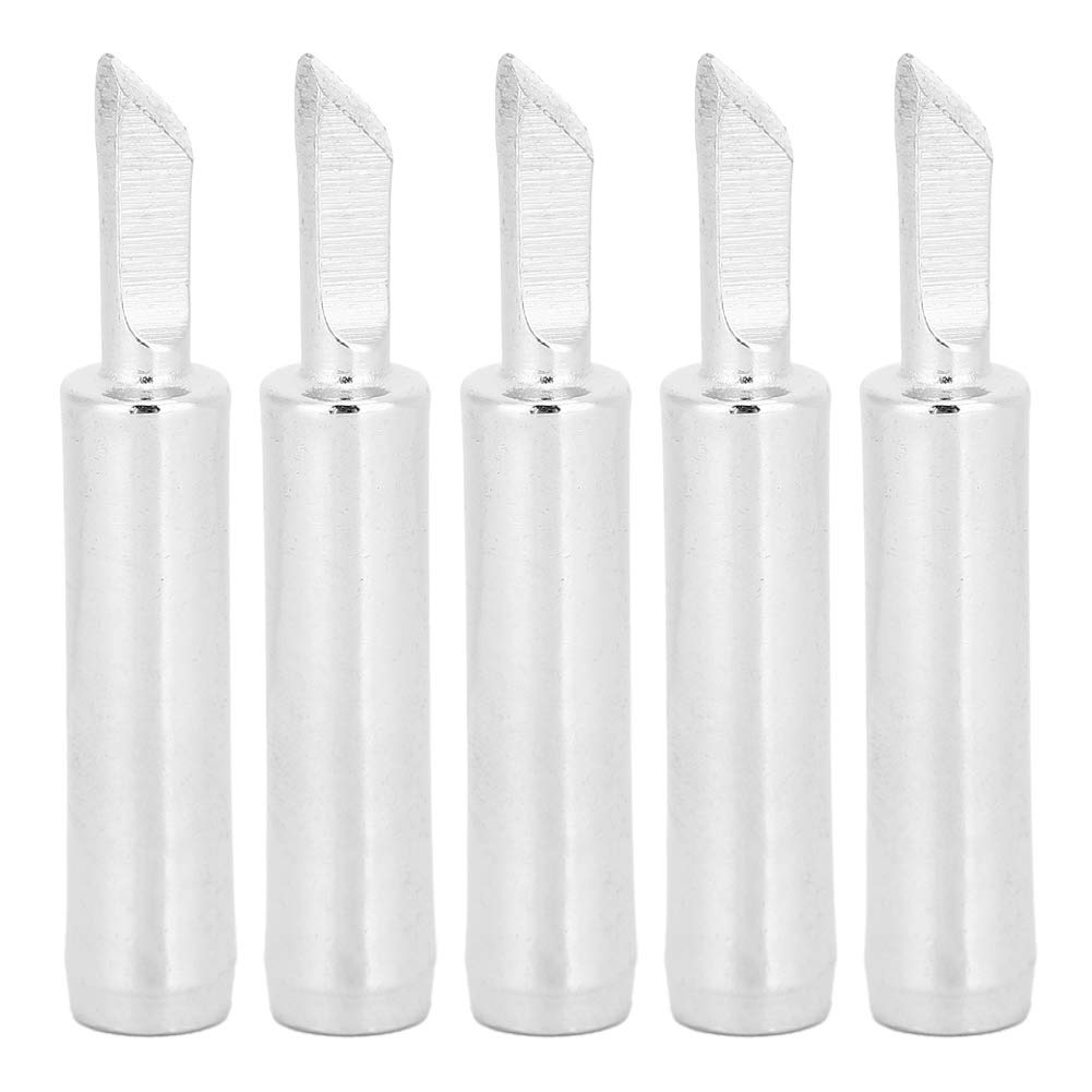Respicefinem 5pcs 900M T SK Copper Soldering Iron Tips Heads Replacement for Lead Welding Made Of Superior Oxygen Copper With Solder Joint Of About 25000 Suitable For Lead