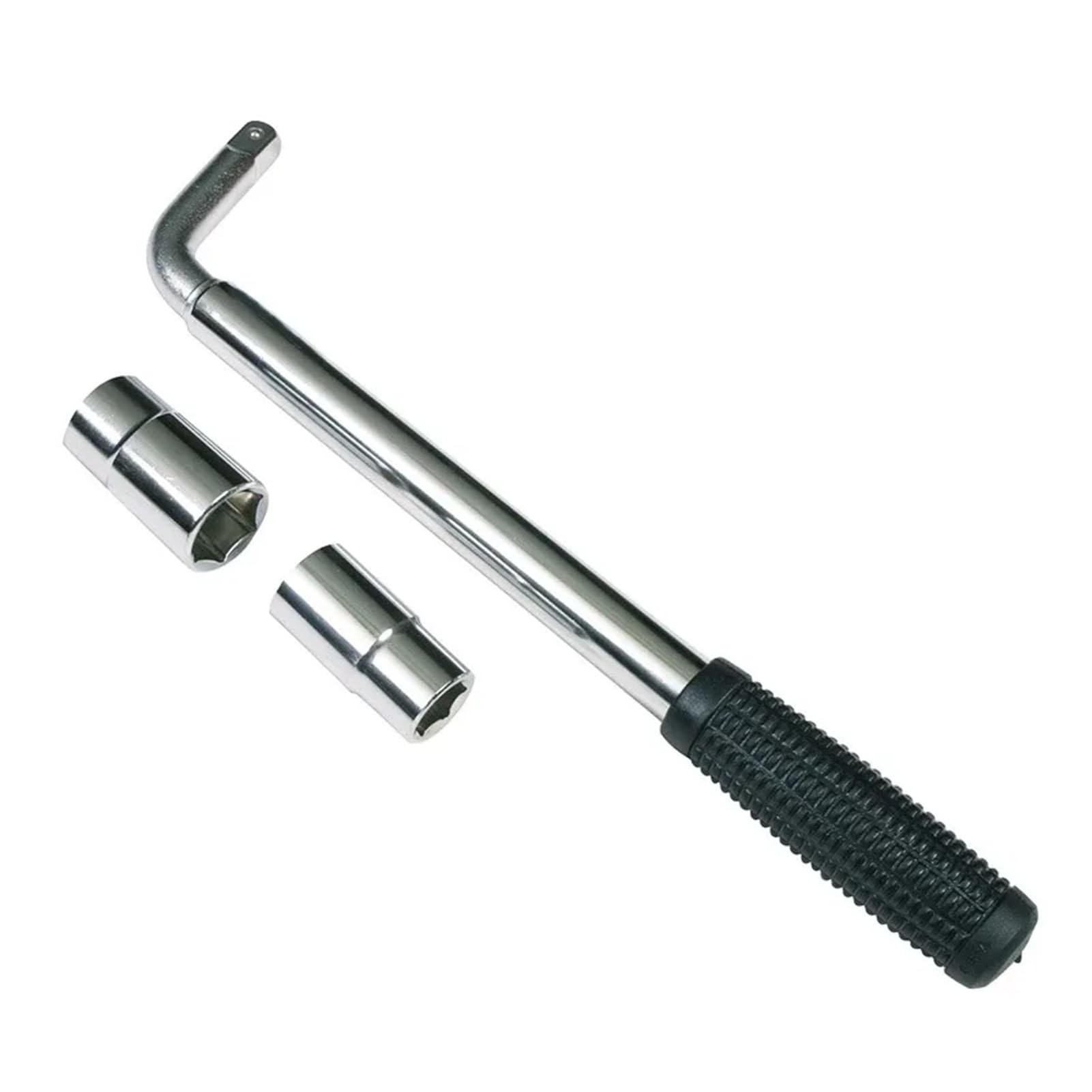 Teleskop-Radmutternschlüssel, Radmutternschlüssel mit Steckschlüsseleinsätzen, Autoreparaturwerkzeuge 17/19, 21/23 mm