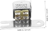 OFFSCH Sztereó Magnófej Kazettás Magnóhoz - Fém Alkatrész Kétcsatornás Hangfelvételhez, Univerzális Kompatibilitás, 2.4x1.6x0.7cm 3