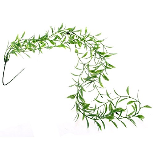 UU19EE Pet Supplies Gefälschte Ornament Reptilien Terrarium Kunststoff Willow Vine Habitat Decor