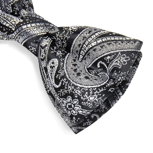 Corbatín Paisley Preanudado para Hombre miniatura 6