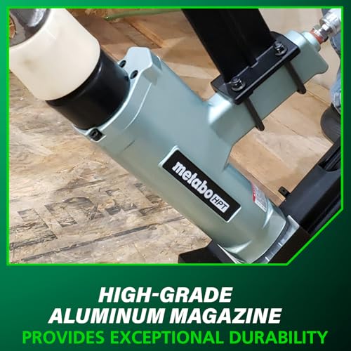 image for Metabo HPT 2-in-1 Flooring Nailer & Stapler, Accepts 16-Gauge L-Shaped