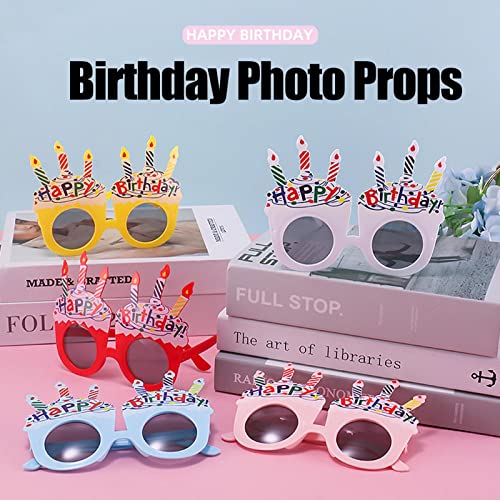 Festa, Festa Aniversário 5/10 Peças, Sol Festa Novida, Óculos Em Forma Bolo Aniversário, Sol Feliz A