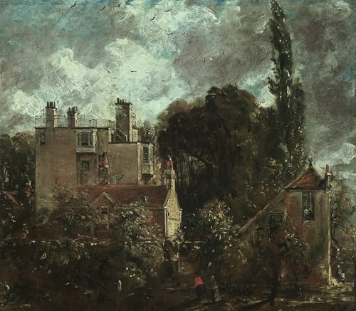 Tableau impressions d'art mural le bosquet de l'amiral John Constable poster chambre 60x90cm