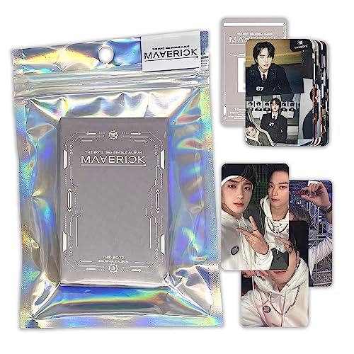 THE BOYZ - 3rd Single Mini ALBUM [MAVERICK] (PLATFORM ALBUM - STORY BOOK VER.) Case + Mini Card(QR Type) + Selfie Photocard + Unit Photocard + Official Photocard + Digital Contents + 2 Pin Badges