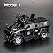 ENHANA Armored Vehicle Building Block Military Vehicle Building Toys for Age 6 7 8 9 10 11 12+, Army Military Brick, Military Car Model Toys Gifts for Boys（3 Styles）