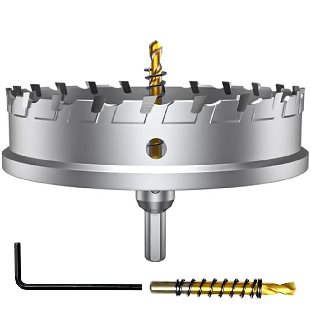 Tungsten Carbide Hole Saw - Cuts Metal & Steel -29 Tungsten Carbide Hole Saw - Cuts Metal & Steel -29