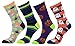 Women's Fun and Colorful "Holiday" Crew Sock 4 Pair (Halloween#1)