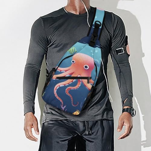Mochila tipo sling para senderismo y uso casual miniatura 7