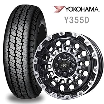 日本製！25年製！送料込み！145R12 6PRヨコハマタイヤY355D新品4本 日本製！25年製！送料込み！145R12 6PRヨコハマタイヤY355D新品4