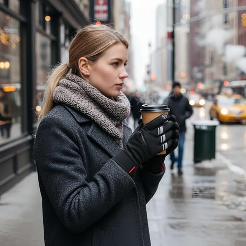 Guantes eléctricos contra el frío extremo con aislamiento impermeable 2
