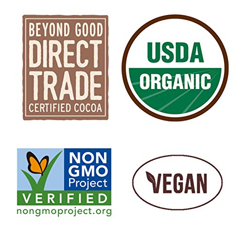Beyond Good Chocolate Bars | 4 Pack Orange Zest Dark Chocolate | Organic, Direct Trade, Non Gmo, Kosher, Single Origin Uganda Chocolate #TOP4