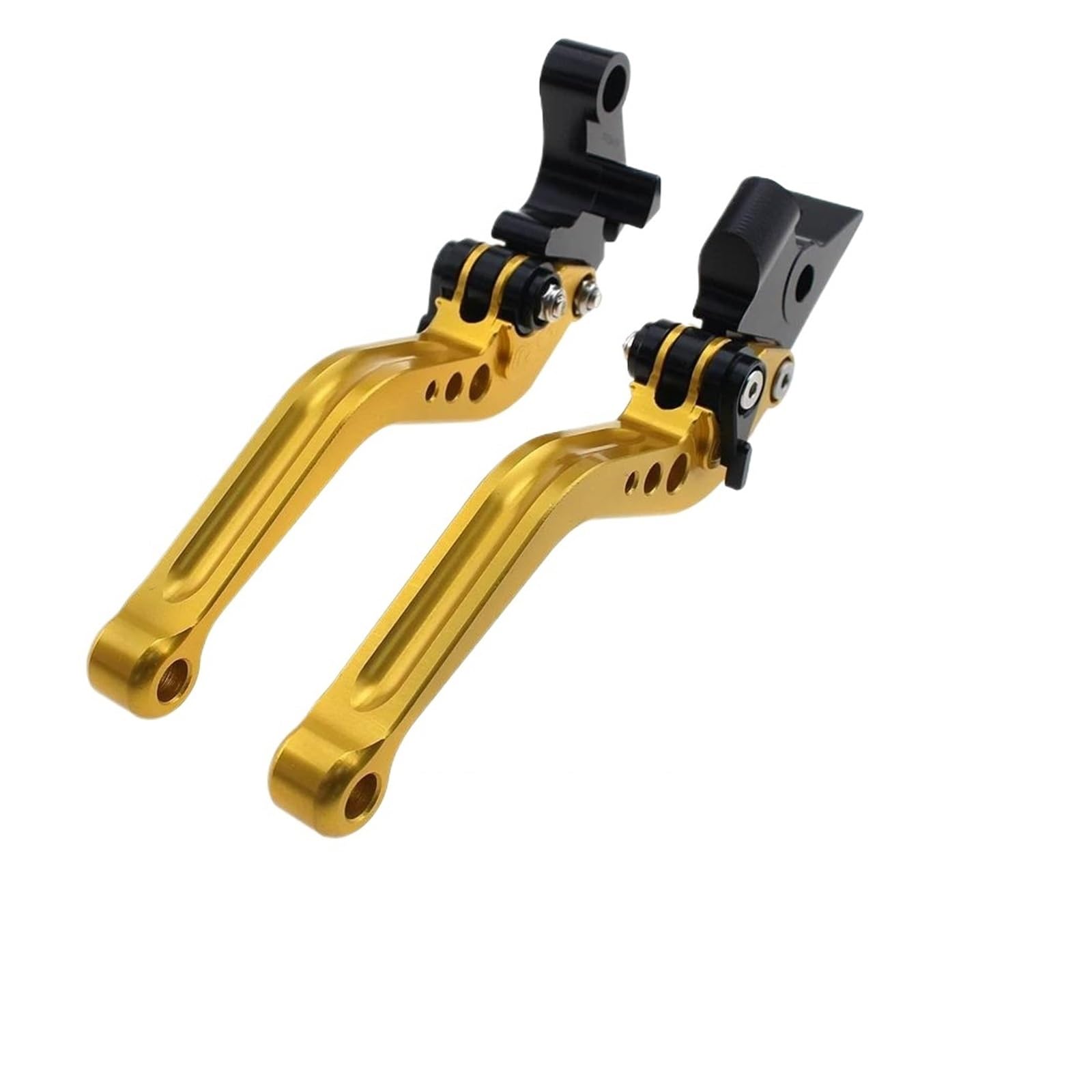 Mrbvhgpkut Short Gold Motorcycle Brake Clutch Motorcycle Handles Brake Clutch Levers For Fjr1300 2003