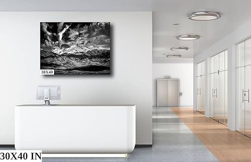 Miniatura 4 de Rocky Mountains - PrintCanvasAcrylicMetal (Canvas Print, 30x40 Inches)