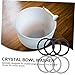 Abaodam 9pcs Nepal Handmade Singing Bowl Pillow for Buddhist Supply Large Bowl Rings Inner Lining Ring Sound
