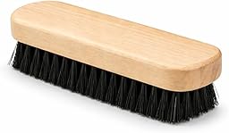 Cepillo Limpieza Zapatos Cerdas Duras Madera Natural Cepillo para Calzado Multiusos Limpiar Botas Zapatillas y Cuero Duradero 1 Unidad