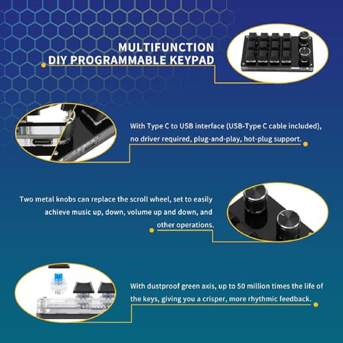 Teclado Gamer Fabaterevfkbnaqs5 USB-A miniatura 4
