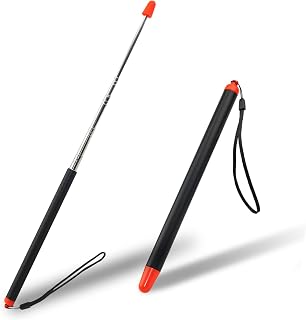 Retractable Pointer Stick, Portable Handheld Pointer Stick Teacher Lessons Wand Used for Demonstration of Whiteboards and Blackboards in the Classroom, Lectures and Seminars