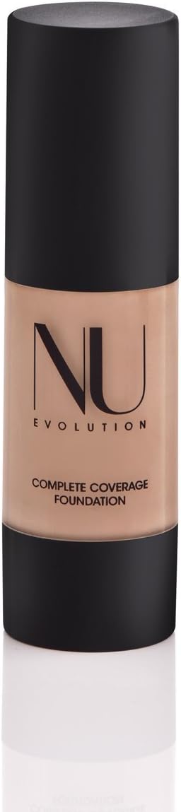 NU EVOLUTION Complete Coverage Foundation Made with Natural Ingredients - No Parabens, Talc, Gluten 103