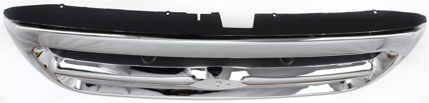 Garage-Pro Grille Assembly Compatible With Ford Ranger 1998-2000, Chrome, Plastic, Rear Wheel Drive