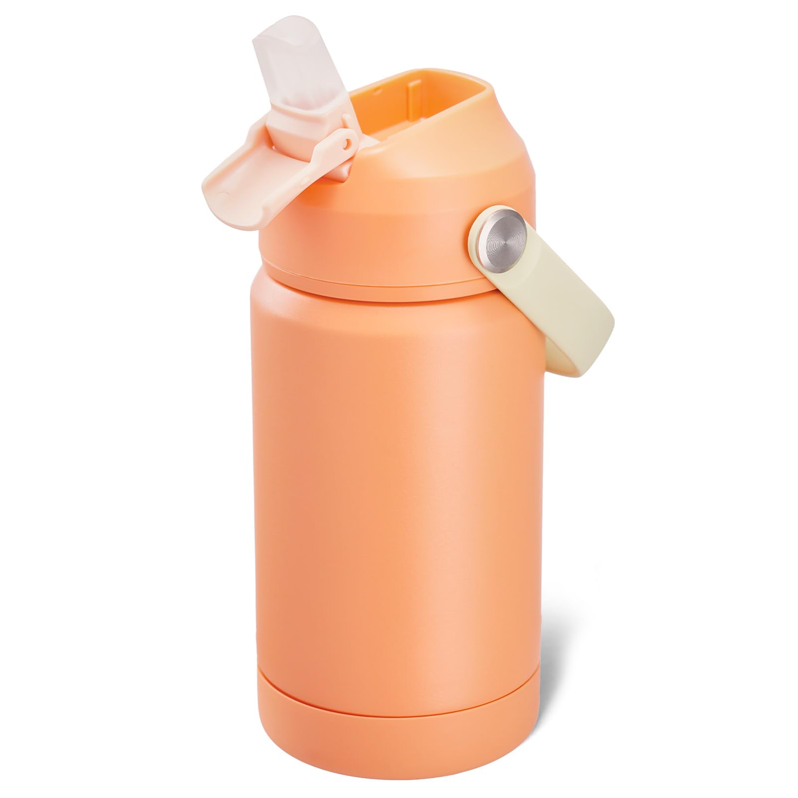 Fijinhom Kids Water Bottle, 360ml/12oz, Stainless Steel Insulated Water Bottle with Straw, Vacuum Leakproof, Kids Water Bottles for School Boys Girls,BPA Free,M12 — image 1