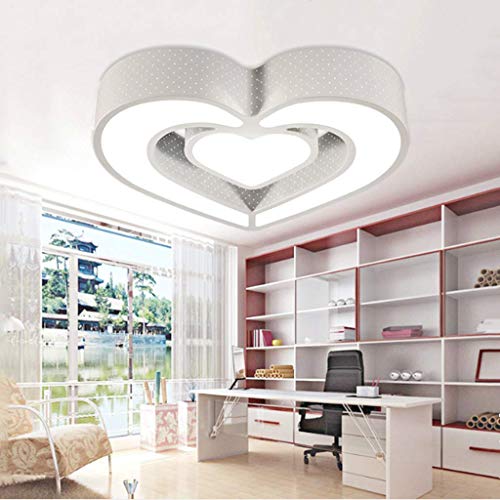 Plafonnier LED pépinière blanc 55cm dimmable avec télécommande