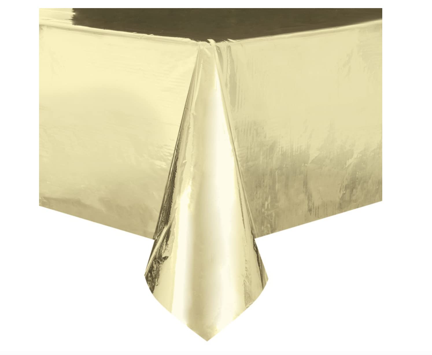 Tovaglia In Plastica Oro Amscan - 1,2 X 1,8 M Per Feste E Compleanni