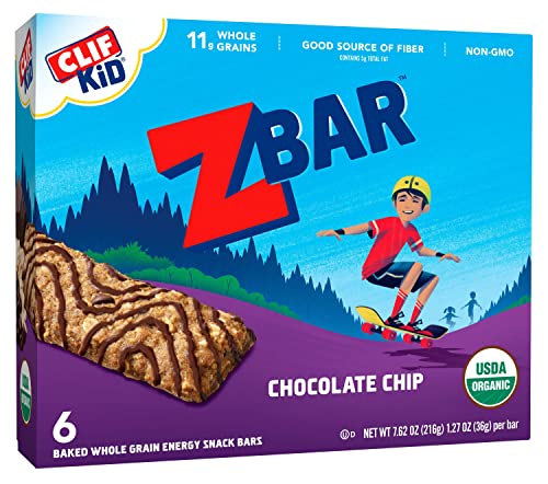 Clif Kid Zbar - Chocolate Chip, 1.27 Ounce, 6 Ct #TOP8