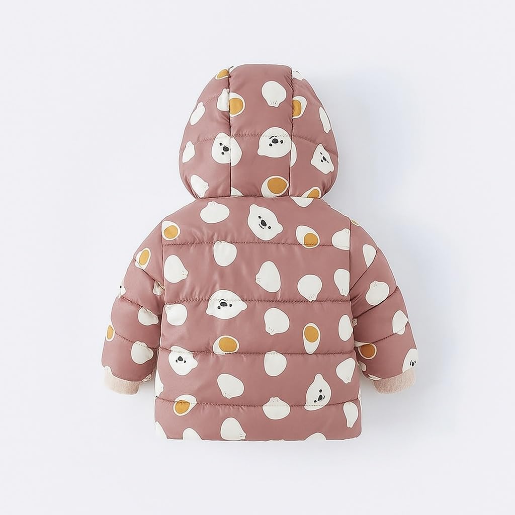 Tricycle Clothing Unisex Kids Printed Hooded Warm Jacket