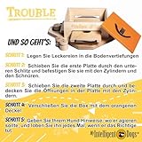 My Intelligent Dogs Interaktives Hundespielzeug Intelligenz, Hundepuzzle - Intelligenzspielzeug für Hunde Mentalen Auslastung - Interaktives Spielzeug Hund, Denkspiele für Hunde Trouble